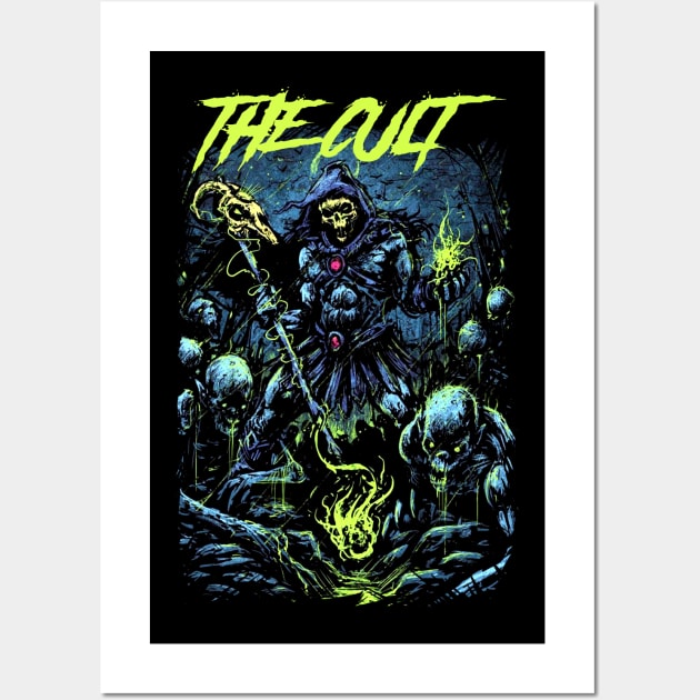 THE CULT BAND MERCHANDISE Wall Art by Rons Frogss